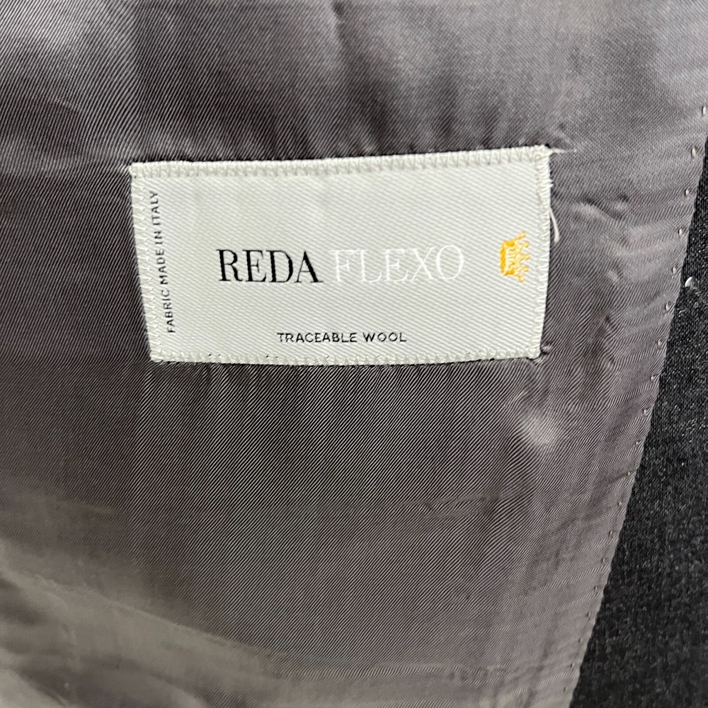 J. Hilburn REDA FLEXO Mens 58R Gray Blazer Custom Sport Coat Bespoke Jacket 2023 - Picture 9 of 16